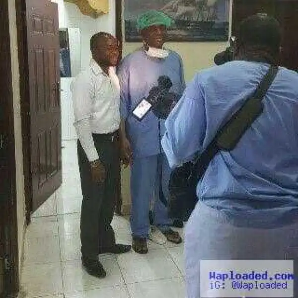 Photo Of FFK In Hospital Robe As He Welcomed His First Son Yesterday